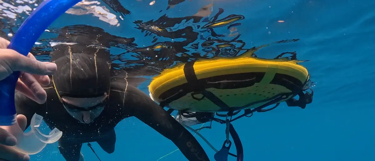 Antonio Mogavero si allena tra le acque di Corigliano-Rossano: «Qui il mare è un alleato»