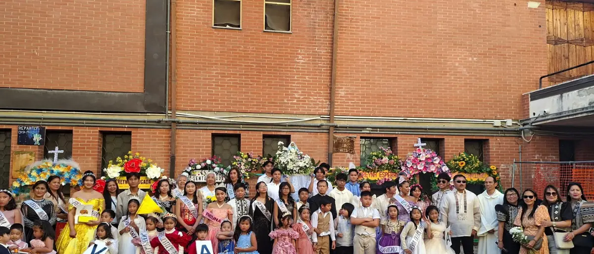 Cosenza, la comunità filippina celebra i \"Flores de Mayo\"