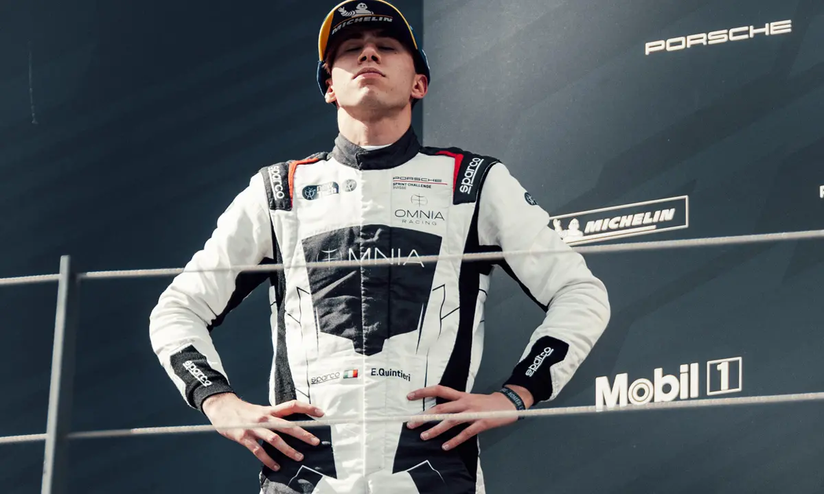 Ermanno Quintieri brilla al Red Bull Ring con il primo podio in Porsche nella Porsche Cup Suisse