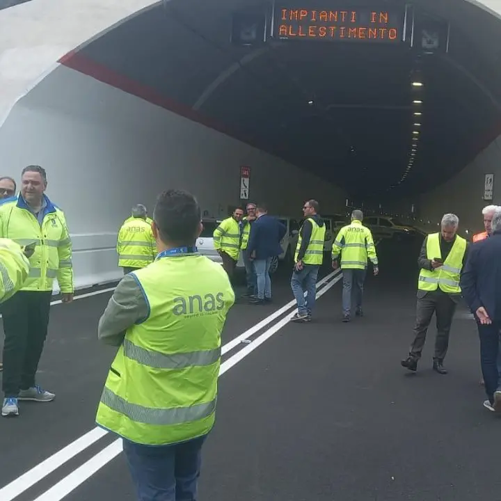 Coreca, galleria chiusa solo di notte per gli ultimi ritocchi