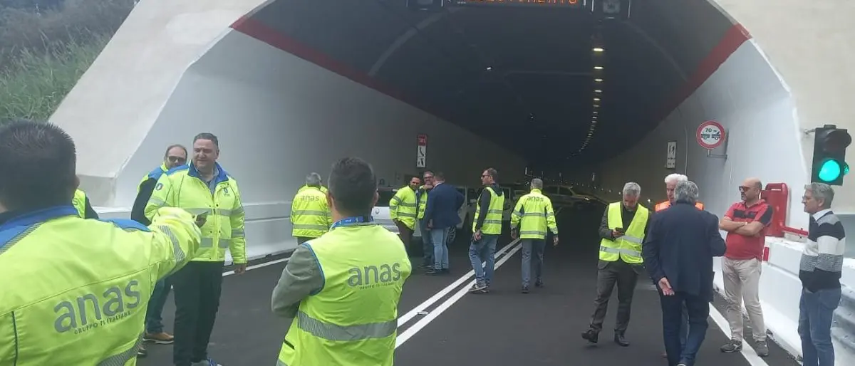 Coreca, galleria chiusa solo di notte per gli ultimi ritocchi