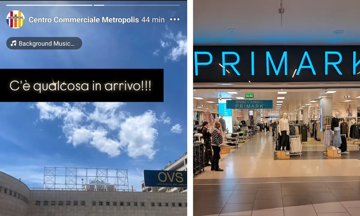 A Rende spunta un'insegna misteriosa. Primark sta arrivando (davvero). Ecco quando