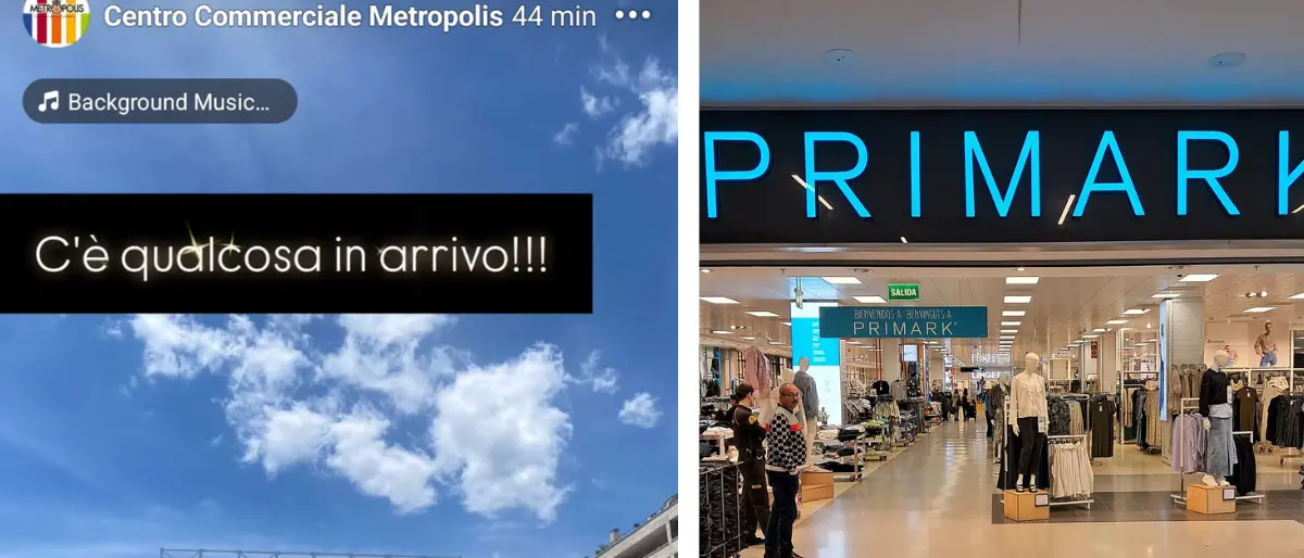 A Rende spunta un'insegna misteriosa. Primark sta arrivando (davvero). Ecco quando