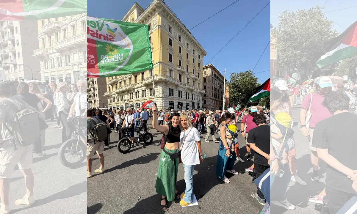 Manifestazione per la Palestina a Roma, Maria Pia Funaro: «Stop al genocidio»
