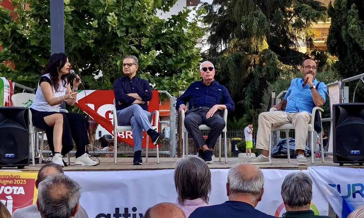 Referendum, Principe dal palco di AttivaRende: «Non fate come la Meloni, votiamo 5 Sì»