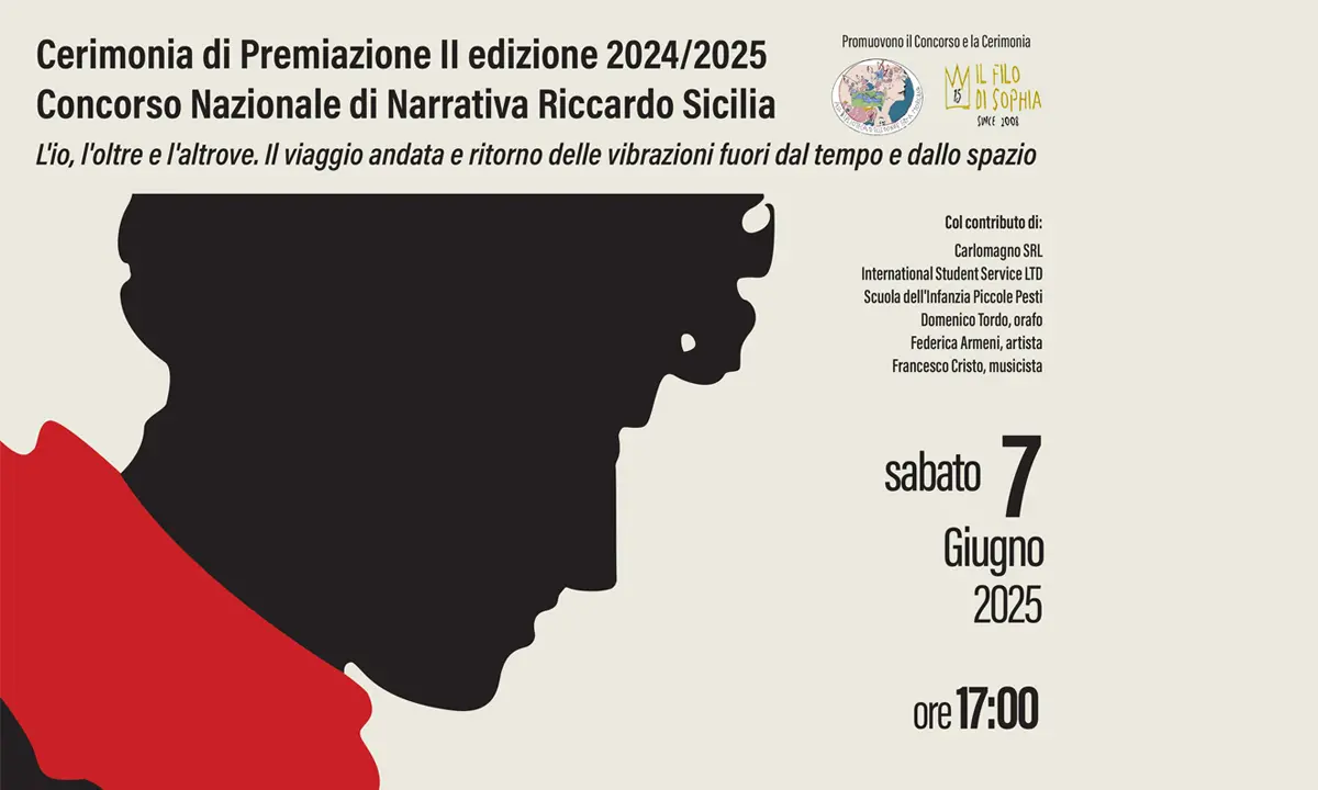 Cosenza, cerimonia di premiazione del concorso letterario Riccardo Sicilia