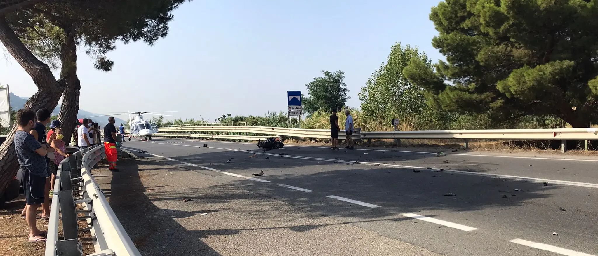 Fiumefreddo Bruzio: scontro auto-moto: muore centauro