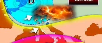 Pioggia al Nord nel weekend 7-8 agosto, poi torna caldo africano