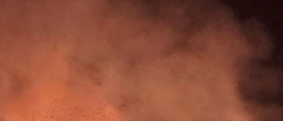 Paola, brucia la montagna vicino al Santuario di San Francesco