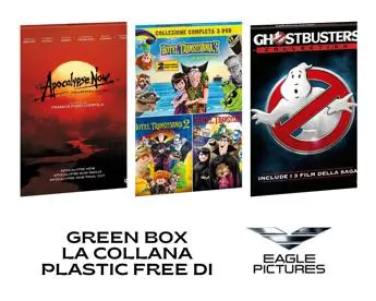 Eagle Pictures, gli home video diventano plastic free
