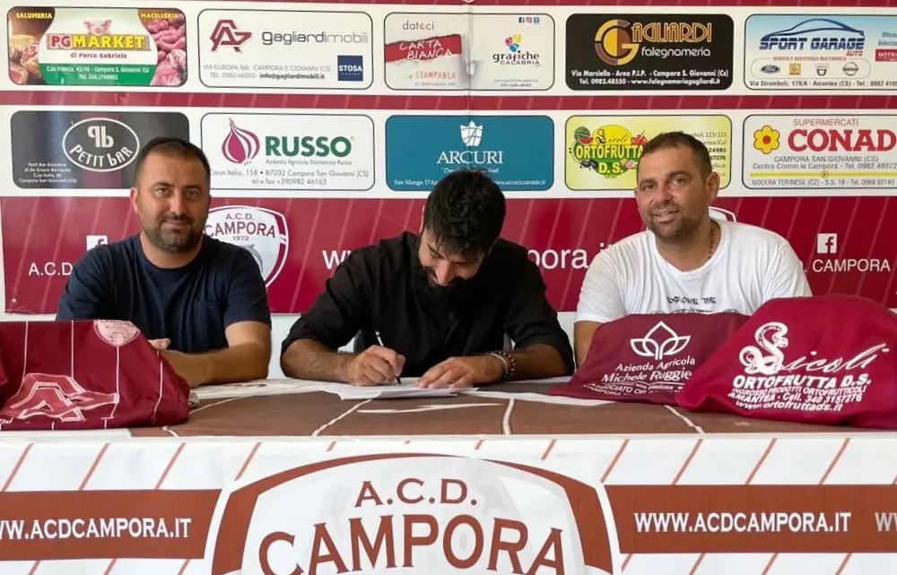 Campora, colpo in mediana: c'è la firma di De Pantis. Con lui 4 conferme