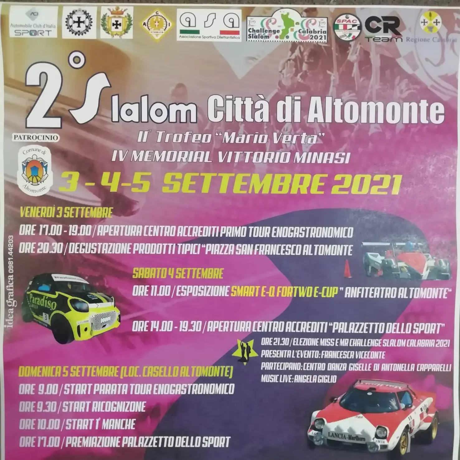 Altomonte, al via la seconda edizione di \"Slalom Altomonte\"