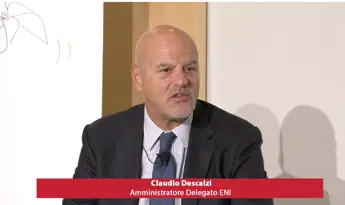 Descalzi (Eni): \"Su decarbonizzazione serve pragmatismo e velocità\"