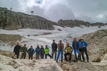 Emergenza Marmolada, il ghiacciaio continua a ridursi