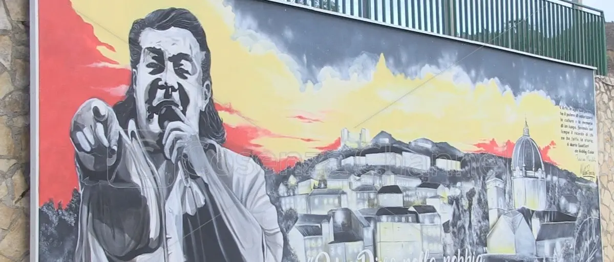 Mario Gualtieri, a Cosenza un murales e un libro per ricordare le sue canzoni