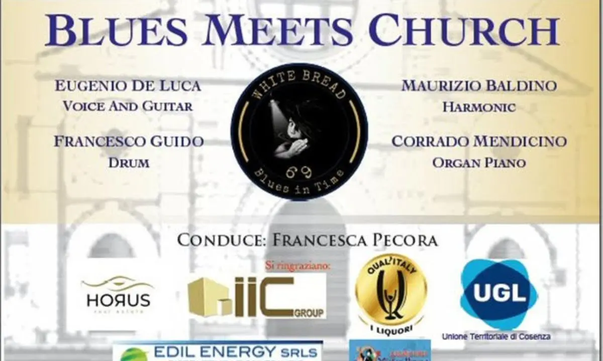 Un capodanno in blues nella cattedrale di Cosenza