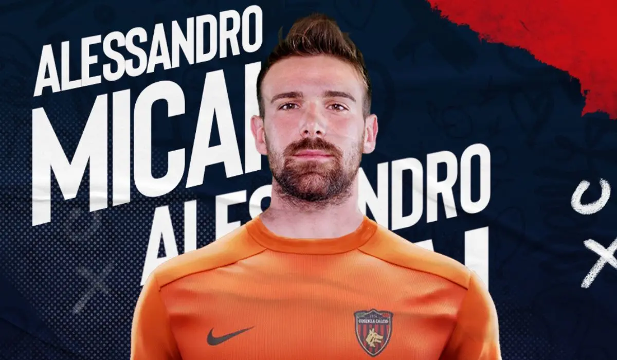 Alessandro Micai è un nuovo giocatore del Cosenza: c'è l'ufficialità del club