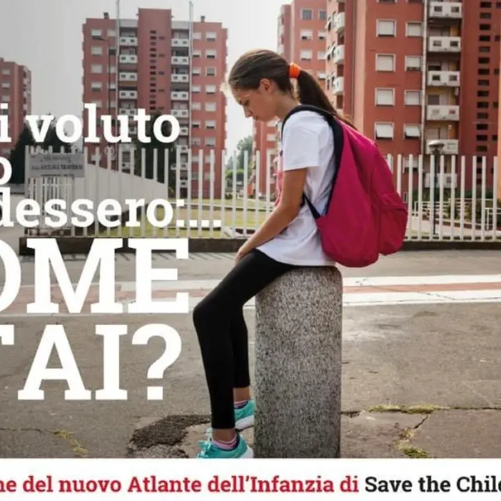 Rende, venerdì presentazione dell’Atlante dell'infanzia con Save the Children
