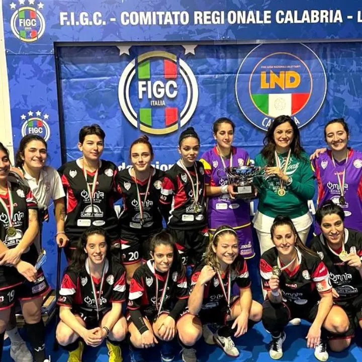 San Giovanni in Fiore, la squadra di calcio femminile vince la Coppa Italia
