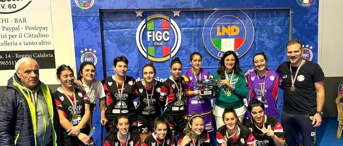 San Giovanni in Fiore, la squadra di calcio femminile vince la Coppa Italia