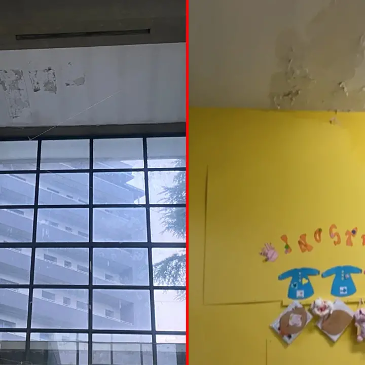 Cosenza, piove nelle scuole. I Vigili del fuoco certificano l'urgenza degli interventi