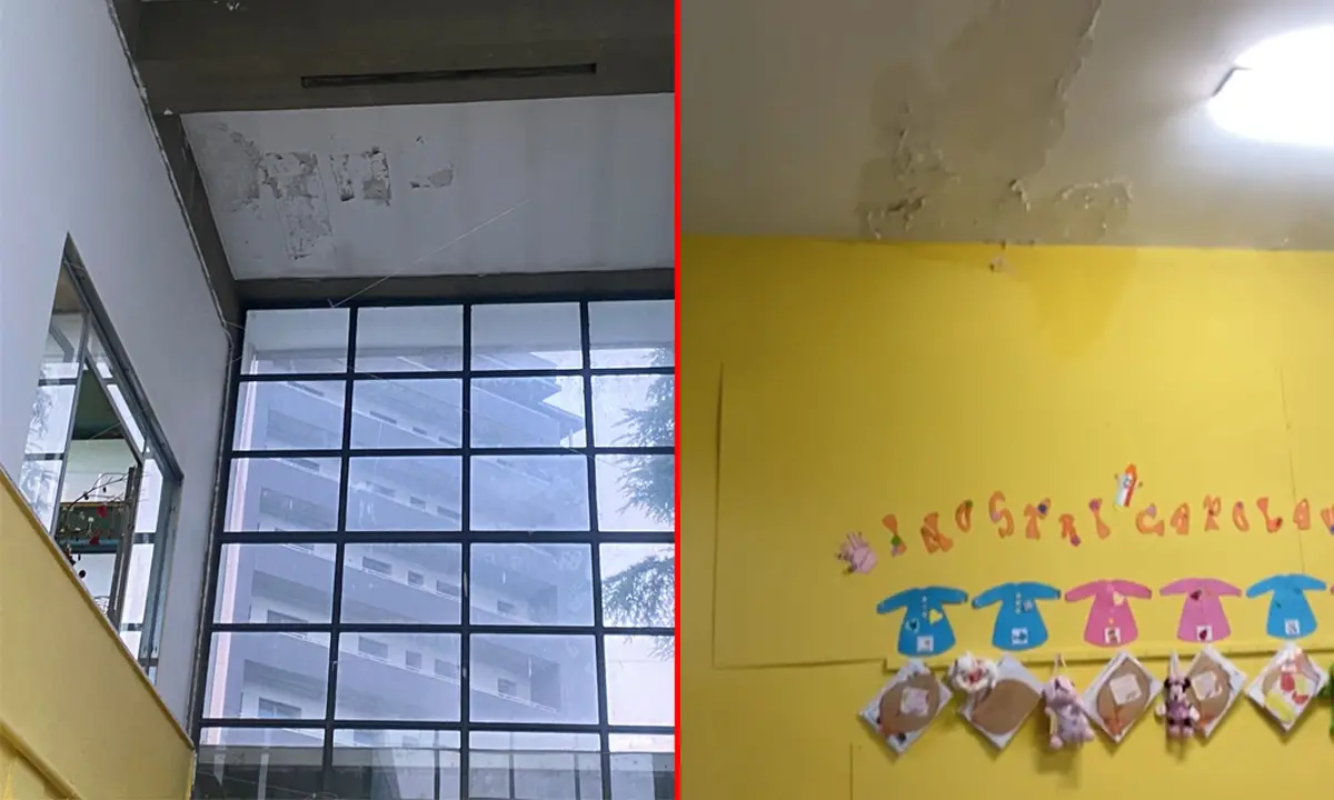 Cosenza, piove nelle scuole. I Vigili del fuoco certificano l'urgenza degli interventi