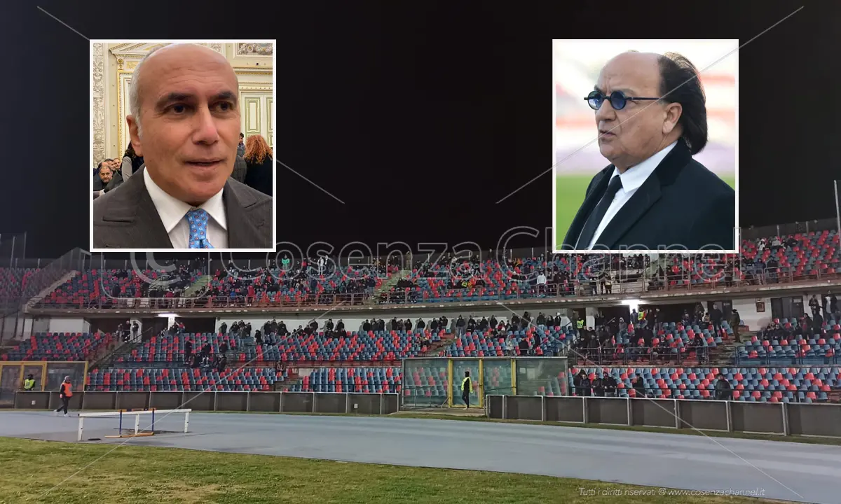 Cosenza, Guarascio andrà all'incontro con il sindaco Caruso e gli ultrà