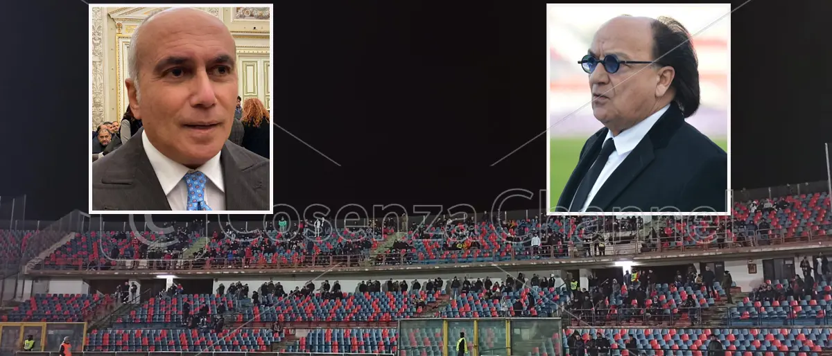 Cosenza, Guarascio andrà all'incontro con il sindaco Caruso e gli ultrà