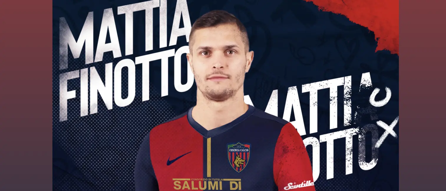 Finotto è del Cosenza, ora è anche ufficiale. Gli anni di contratto