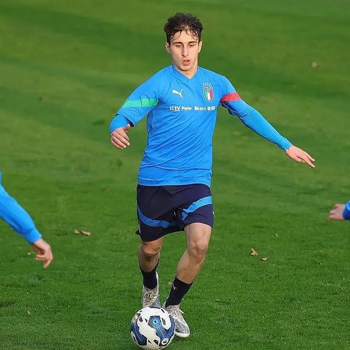 Cosenza, l'emozione di Florenzi con la maglia della Nazionale