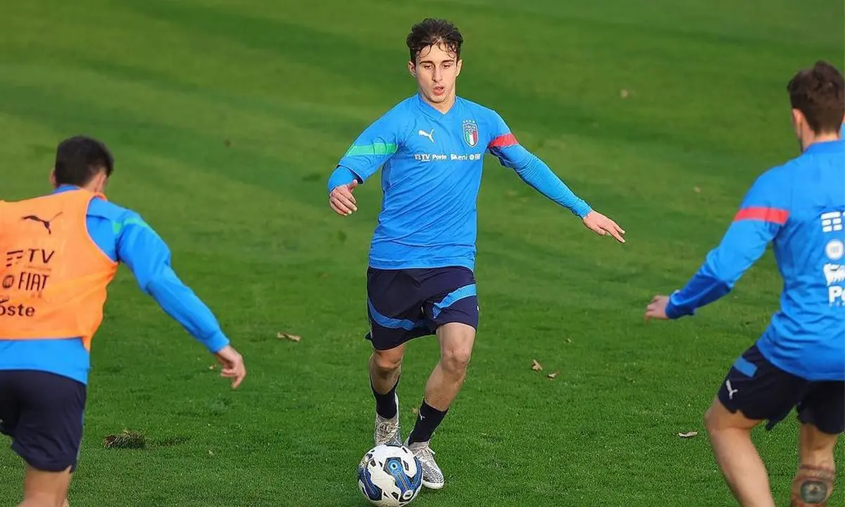 Cosenza, l'emozione di Florenzi con la maglia della Nazionale