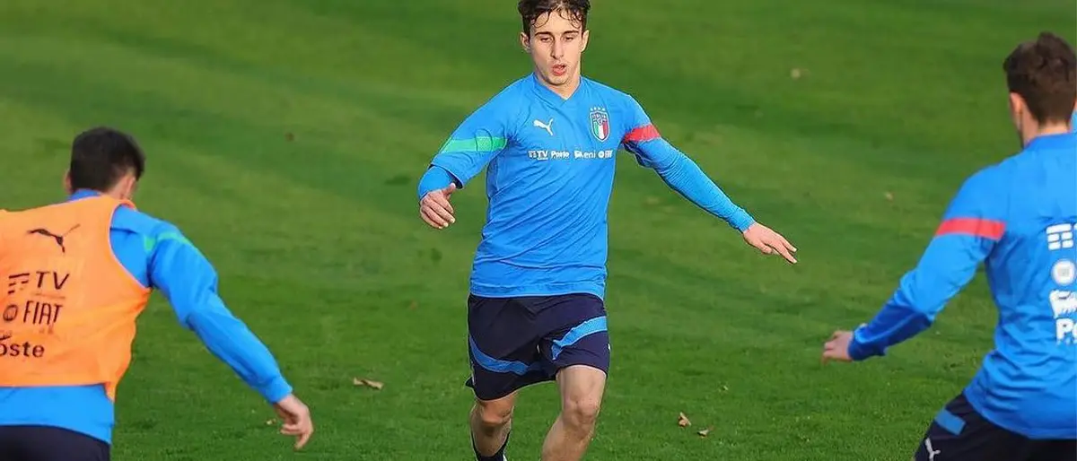 Cosenza, l'emozione di Florenzi con la maglia della Nazionale