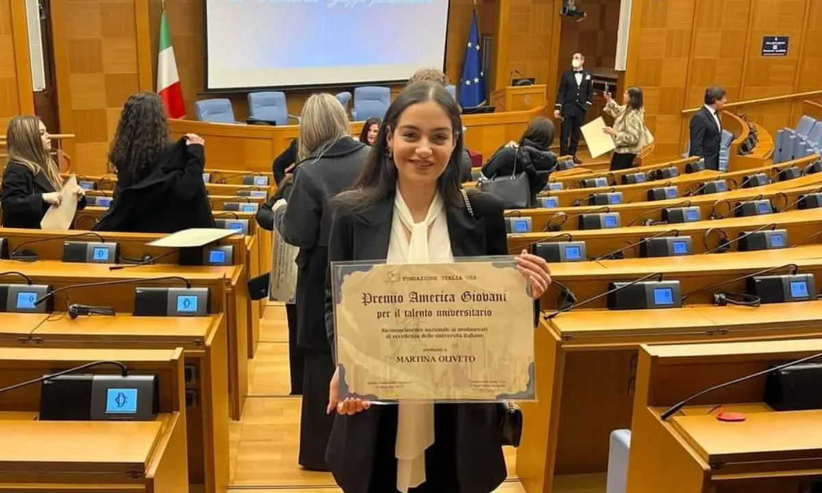Talenti universitari, il premio \"America Giovani\" a una ragazza di Saracena