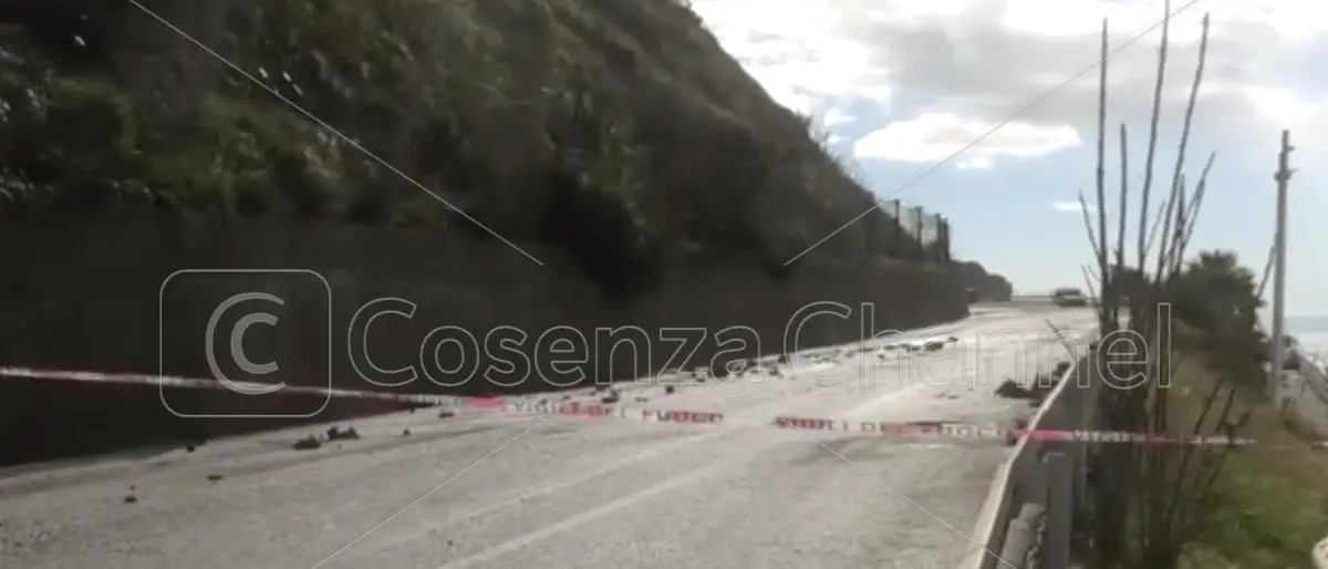 Amantea, domani mattina alle 8 riapre il tratto di Ss18 interrotto a Coreca