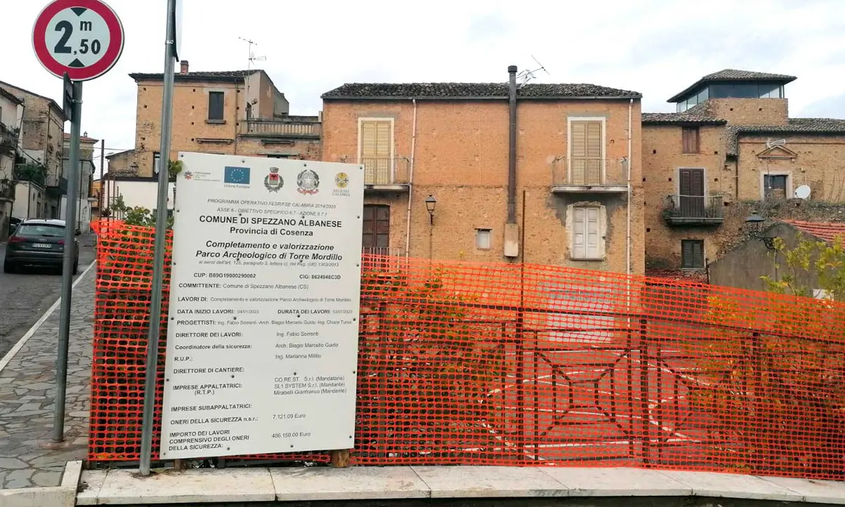 Parco archeologico del Mordillo, partiti i lavori di valorizzazione