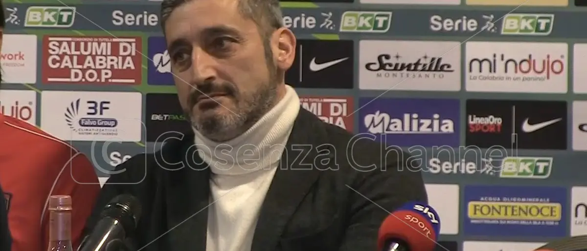 Gemmi: «Ultimo posto del Cosenza è dato oggettivo. Il mercato parte da lì»