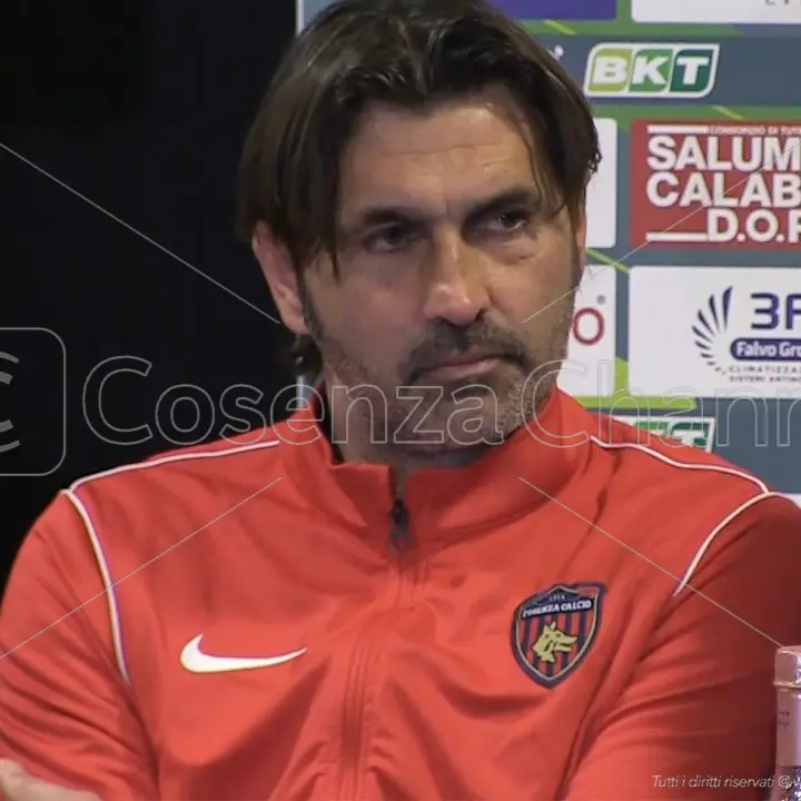 Viali: «Cosenza, l'atteggiamento è quello giusto. Mercato e Florenzi, vi dico...»