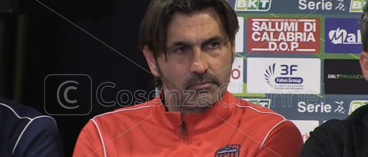 Viali: «Cosenza, l'atteggiamento è quello giusto. Mercato e Florenzi, vi dico...»