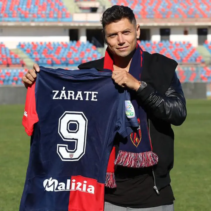Cosenza-Ternana: Zarate disponibile. E' arrivato il transfert