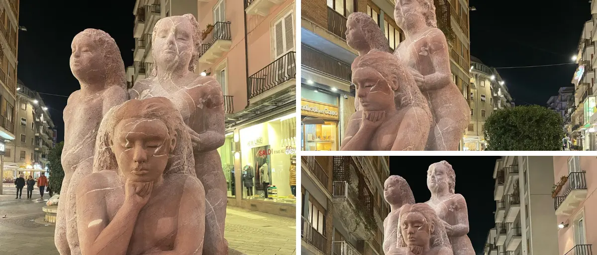 Cosenza, \"Le Tre Sorelle\" tornano fruibili sull'isola pedonale
