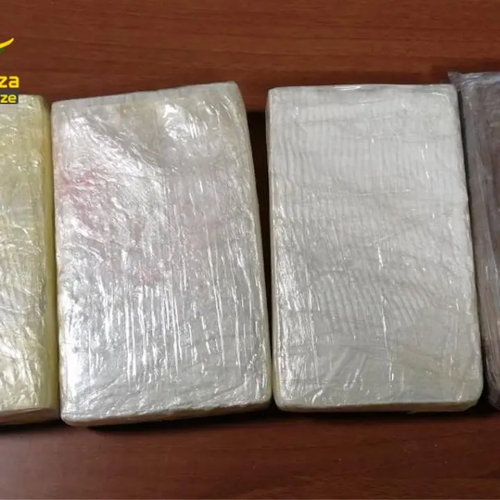 Quattro chili di cocaina sequestrati a un corriere della droga