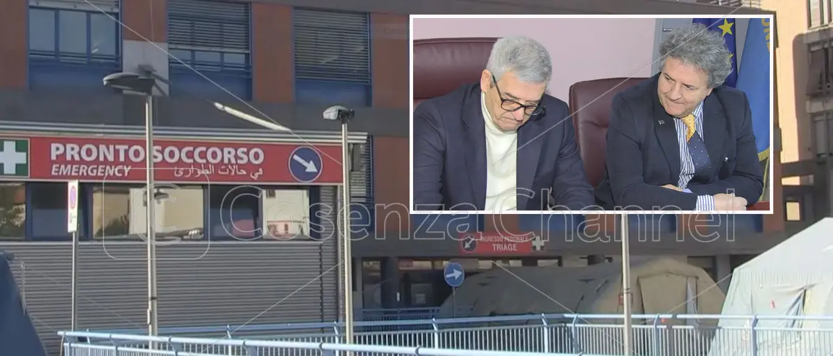 De Salazar \"ridisegna\" gli accessi dell'ospedale Annunziata di Cosenza | VIDEO