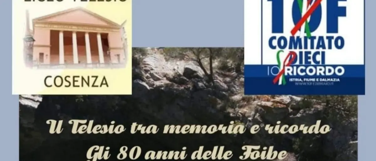 Al Liceo Telesio di Cosenza un'iniziativa per ricordare la tragedia delle foibe