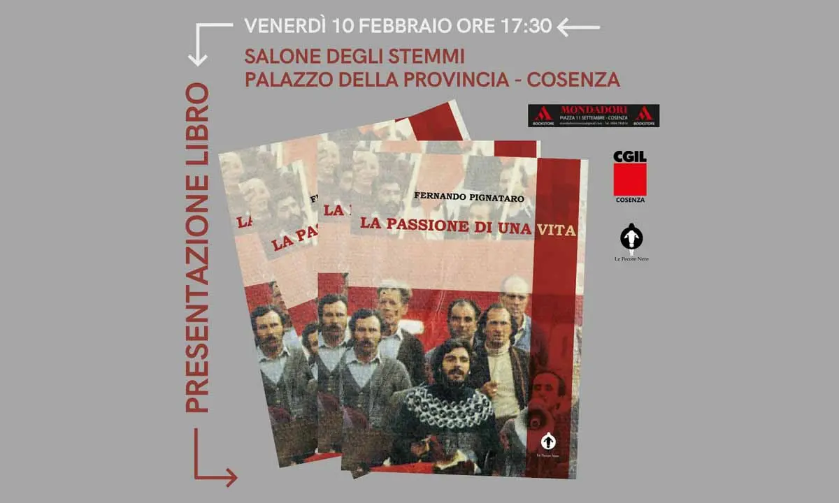 \"La passione di una vita\", ecco il libro di Pignataro sulla sua storia politica
