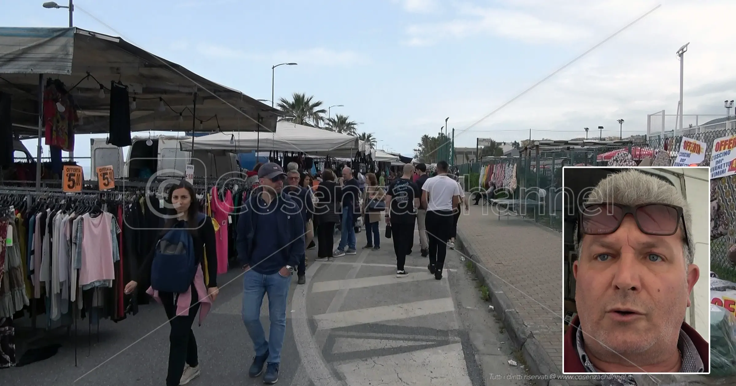 Paola, i commercianti ambulanti contro la fiera di San Francesco: «Noi penalizzati»