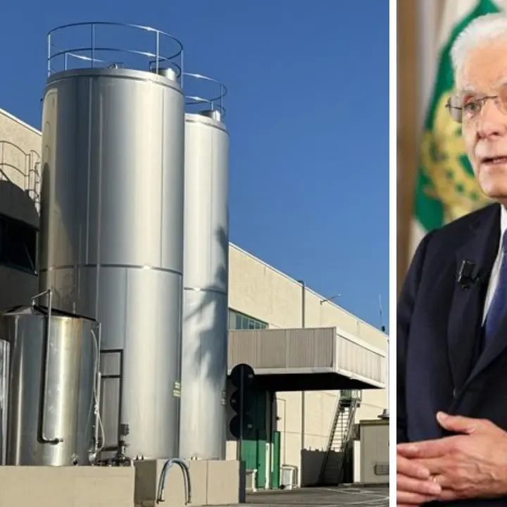 Mattarella a Castrovillari per visitare lo stabilimento Assolac, eccellenza calabrese