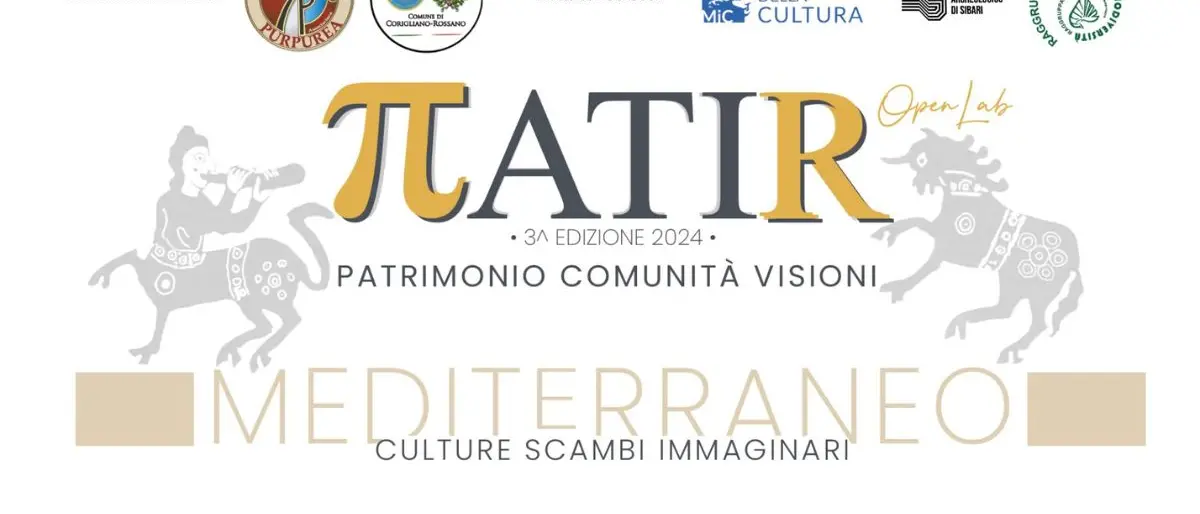 ΠATIR, tra Mediterraneo, cultura e scambi: al via la terze edizione dell'evento a Corigliano Rossano