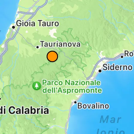 Sciame sismico in Calabria nella notte, ecco dove la terra ha tremato