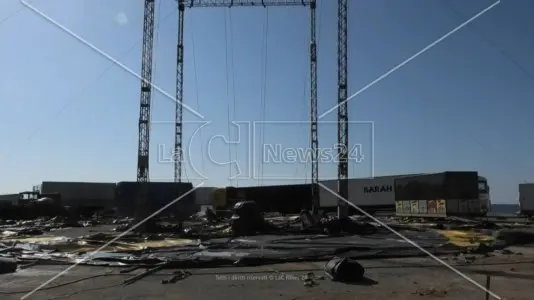 Paola, Circo Orfei distrutto dal maltempo: la conta dei danni
