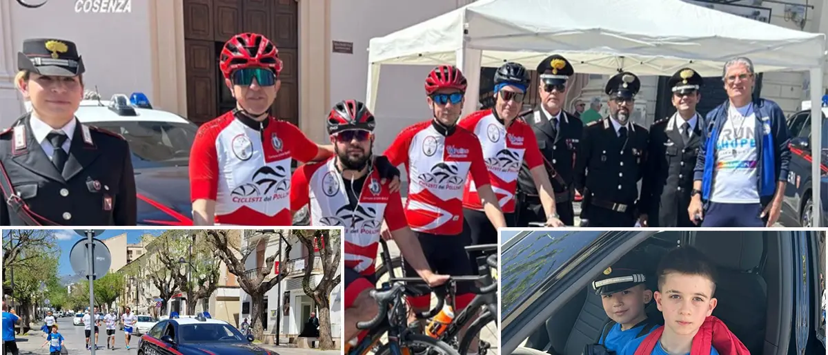 Castrovillari, una corsa per unire l'Italia in nome della beneficenza